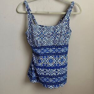 Lands End Supportive Swim Tankini 8